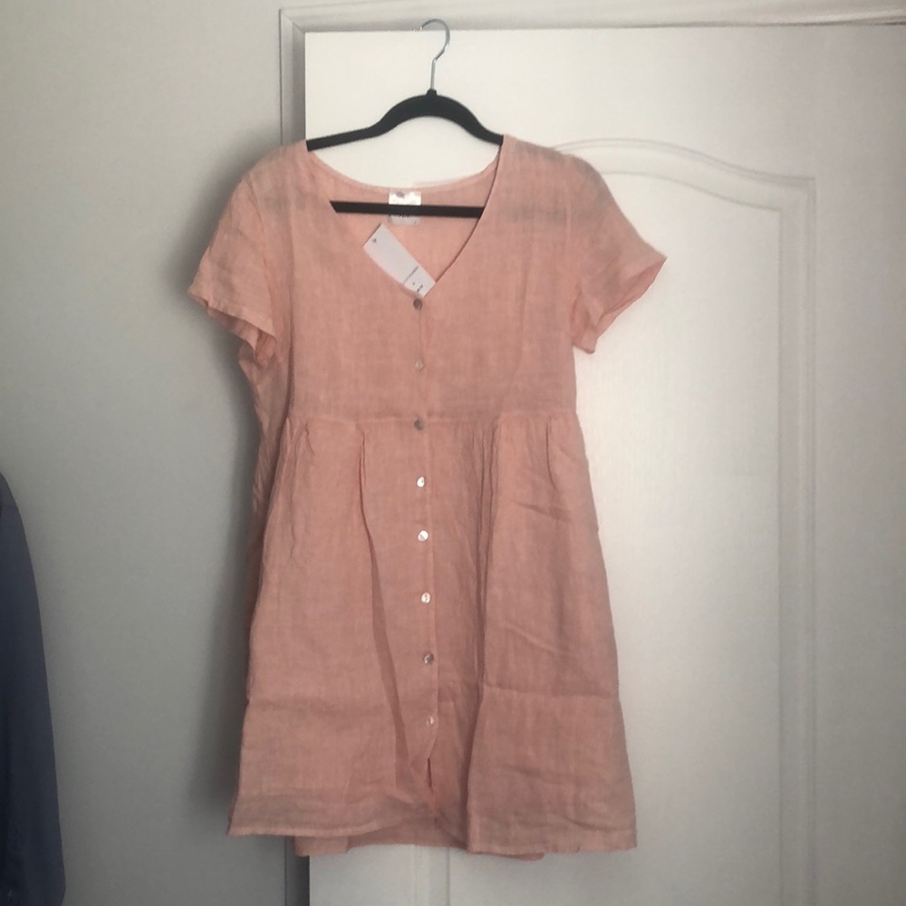 Jillian Harris x Priv pink dress